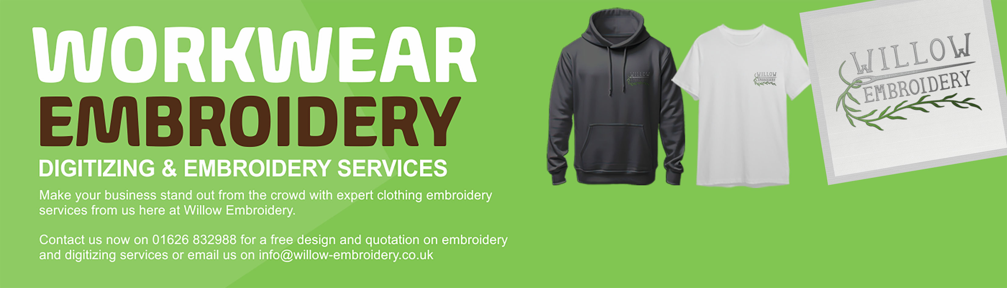 Workwear Embroidery in Newton Abbot